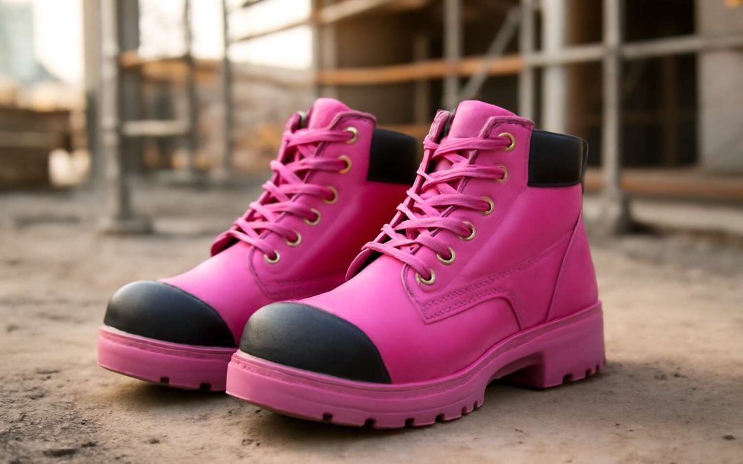 Step Up Your Style and Safety with Trendy Women’s Safety Boots Pink for Maximum Protection