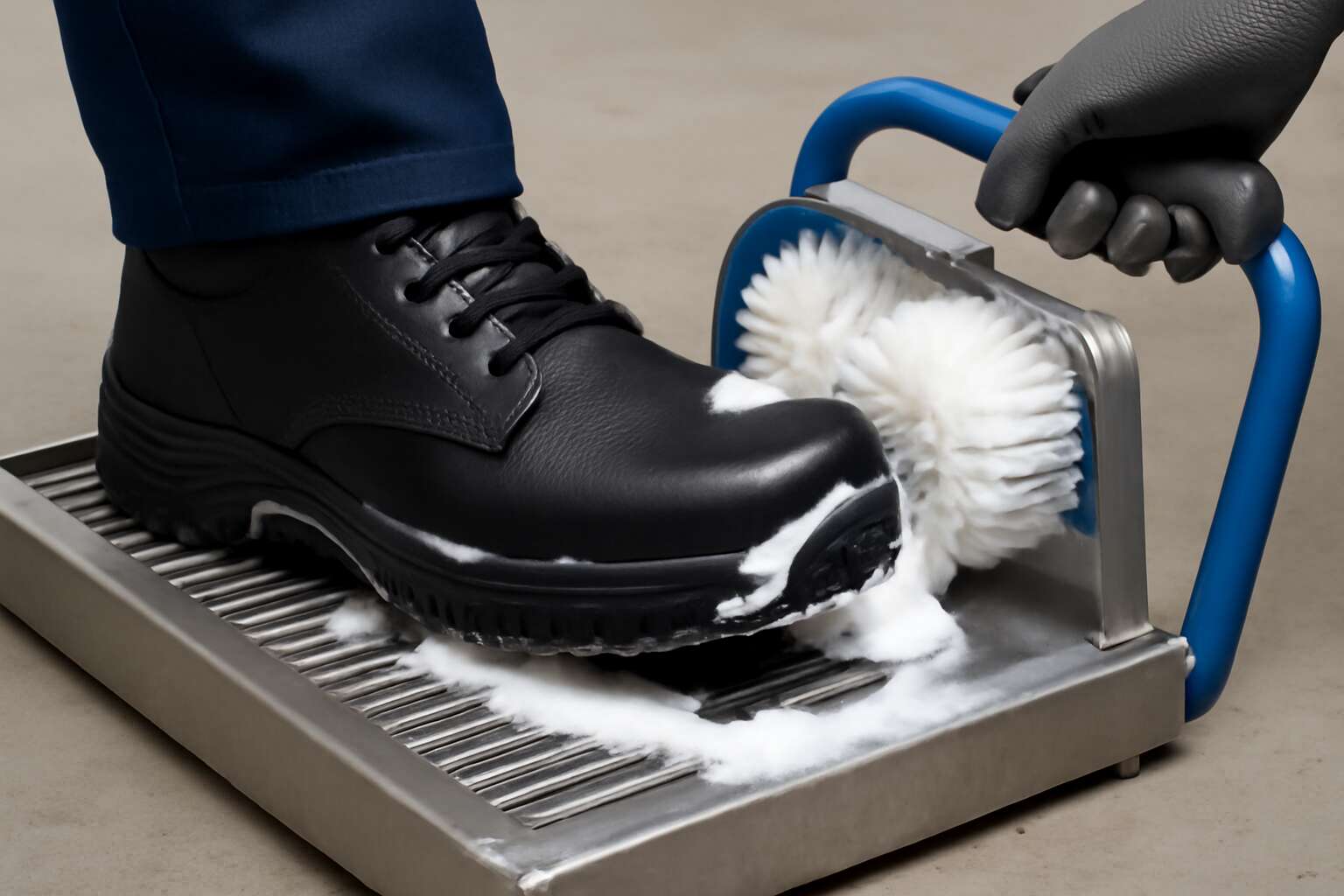 safety boot cleaner