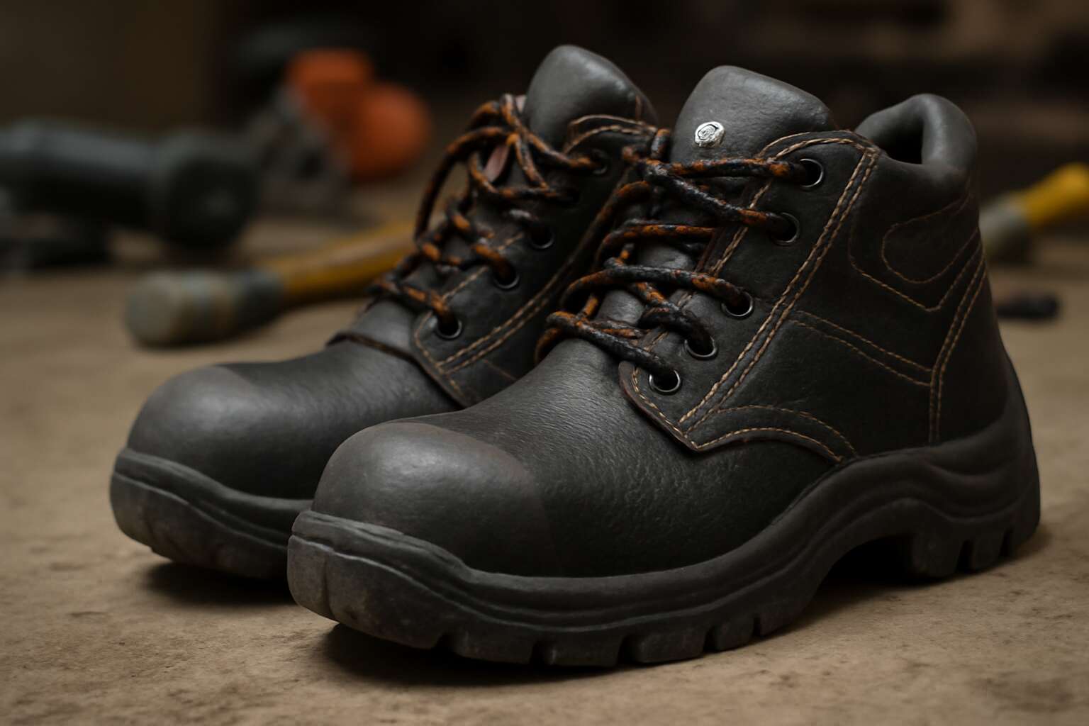 safety boots size 4
