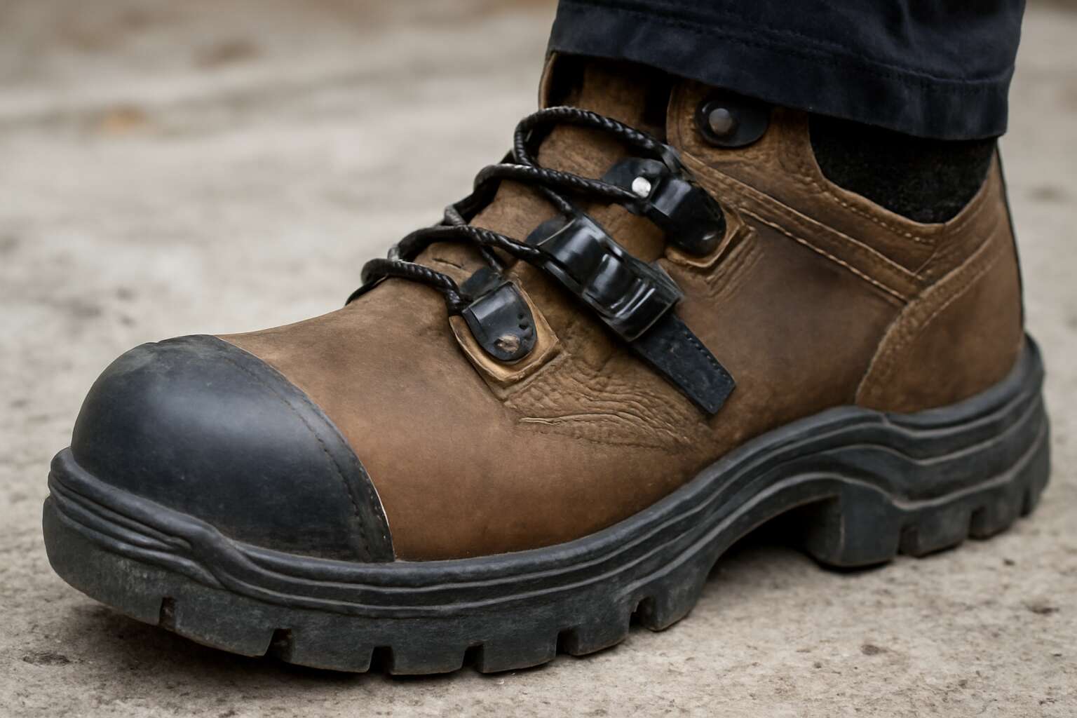 safety boots quick release