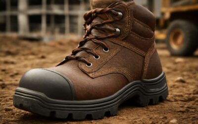 Stay protected on site with safety boots twist lace for all-day comfort