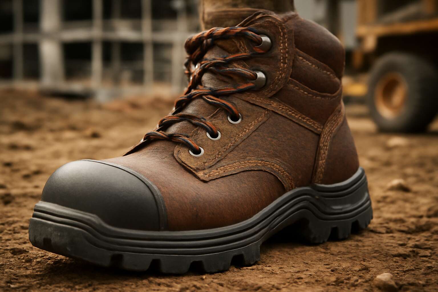 safety boots twist lace