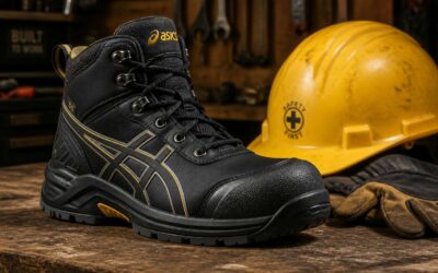 Safety boot asics keep your feet protected on the job.