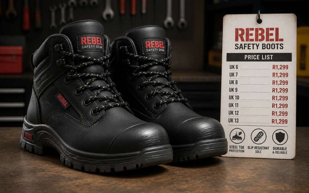 Rebel Safety Boots Price List, Compare Models and Save.